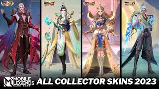 All Collector Skins 2023 Mobile Legends Bangbang MLBB [upl. by Lucchesi]