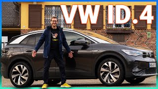 VW ID4  Einer für Alles  Testfahrt  Reichweite  Ladekurve [upl. by Dnamra]