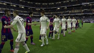 PS4Xbox One FIFA 15  Real Madrid vs FC Barcelona  NextGen Full Gameplay 1080p HD [upl. by Thar]