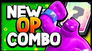 New ELIXIR GOLEM POWER COMBO Deck 🧙‍♀️ [upl. by Dyrrej]