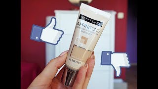 TEST PODKŁAD MAYBELLINE AFFINITONE [upl. by Adis812]