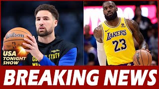 Stephen A Smith predicts that Klay Thompson may have passed over LeBron James Lakers as he is cur [upl. by Arnie]