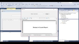 Pass TextBox value to Crystal Report in C [upl. by Hinckley]