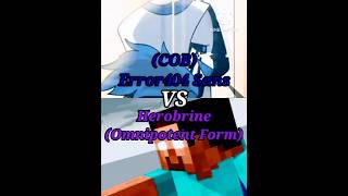 Error404 Sans Conduit Of Balance 🆚 Herobrine Omnipotent Form herobrine error404sans [upl. by Nemad11]