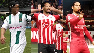 VIRGIL VAN DIJK IN EVERY FIFA 1221 [upl. by Rheta]