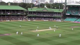 We Are The Army sung by the Barmy Army 5th day SCG Ashes Test 2011 recorded in the crowd [upl. by Suanne]