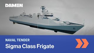 Tender offer Tamandaré for Brazilian Navy  SIGMA 10514  SAAB amp Damen Shipyards [upl. by Gatian]