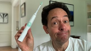 Philips Sonicare 4100 electric toothbrush review [upl. by Sidonnie302]