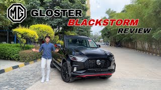 MG GLOSTER BLACKSTORM EDITION Road Review  BETTER THAN FORTUNER [upl. by Croix]