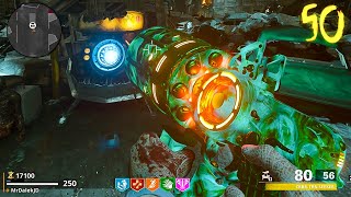 COLD WAR ZOMBIES MAUER DER TOTEN GAMEPLAY  ROUND 50 FULL MAP WALKTHROUGH [upl. by Gina17]