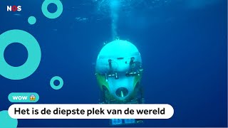 Duikboot doet onderzoek op bijna 11 kilometer diepte [upl. by Anoynek719]