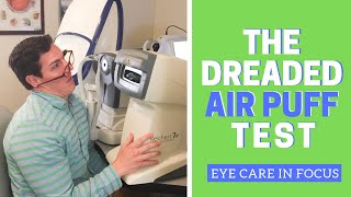 The Air Puff  Glaucoma Eye Pressure Test [upl. by Stanfill]