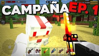 EL PUEBLO 🤠  Campaña Hardcore Ep 1  T2 Mundo de Bloques  Pixel Gun 3D [upl. by Sacha857]