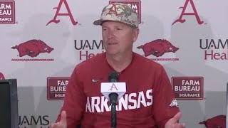 Dave Van Horn postgame  Arkansas 8 Ole Miss 3 [upl. by Armitage]