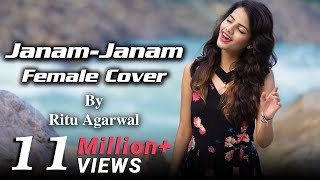 Janam Janam  Female Cover by VoiceOfRitu  SRK  Kajol  Arijit Singh  Dilwale [upl. by Attem]