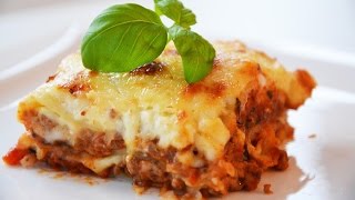 Best Lasagna Bolognese with bechamel [upl. by Arabel877]