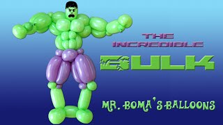 Big Super Hero Balloon Animal Tutorial Balloon Twisting and Modeling 191 [upl. by Spalding]