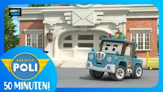 Robocar Poli 🚙 Volledige afleveringen  50 minuten [upl. by Ttevi]