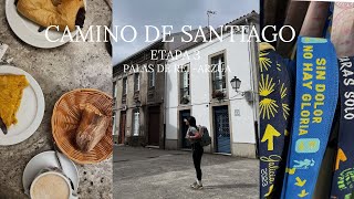 VLOG 4 CAMINO DE SANTIAGO  ETAPA 3 PALAS DE REI  ARZÚA [upl. by Yllil]