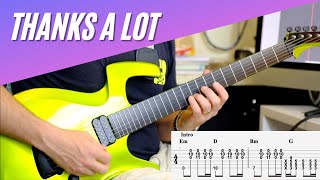 quotThanks A Lotquot Third Eye Blind Guitar Lesson wTAB [upl. by Noned]