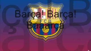 FCBarcelona Song with Lyrics  Anthem EnglishCatalan [upl. by Keene107]