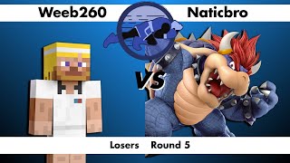 Epitech Chase 9  Naticbro Bowser vs Weeb260 Steve [upl. by Adnicaj]