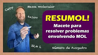 RESUMOL Macete para resolver problemas envolvendo MOL [upl. by Maggie]