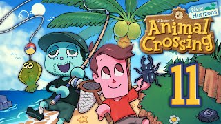 SuperMega Plays ANIMAL CROSSING NEW HORIZONS  EP 11 Jurassic Parkas [upl. by Tips205]