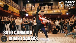 Romeo Santos  SOLO CONMIGO  BACHATA MARCO Y SARA FORMULA VOL 3  KUMARAH MADRID SESSION [upl. by Evonne]