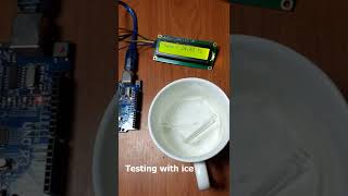 Simplest Electronic Thermometer only 4 components  50 to 300 Celsius [upl. by Nosemaj]