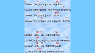 De mon Jésus  EXO paroles amp accords [upl. by Rocher]