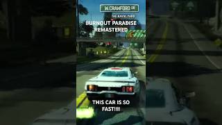 BURNOUT PARADISE REMASTEREDNINTENDO SWITCH GAMEPLAYshorts burnoutparadiseremastered [upl. by Disario]