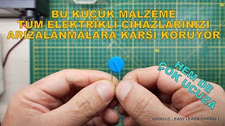 Bu Küçük Malzeme Tüm Elektrikli Cihazlarınızı Arızalanmalara Karşı Koruyor  Hem de Çok Ucuza [upl. by Boice]