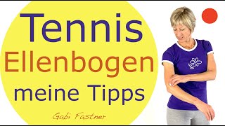 🎾 TennisArmEllenbogem meine Tipps  ohne Geräte [upl. by Ilera]