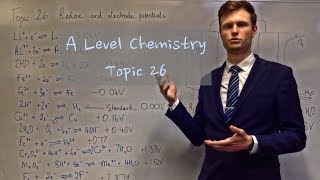 A Level Chemistry  26  Redox and electrode potentials [upl. by Euridice147]