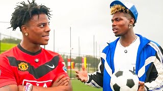 iShowSpeed vs Paul Pogba 1v1 Football [upl. by Gambell109]