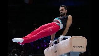 Max Whitlock D Score DeductionPommel Horse EF 2023 Paris Challenge Cup [upl. by Ivatts207]