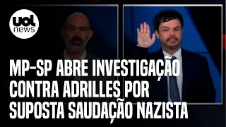 Adrilles Jorge MPSP abre investigação contra comentarista político por suposta saudação nazista [upl. by Neliak]