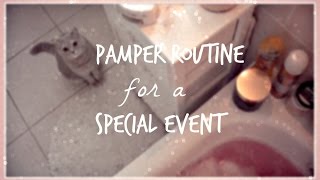 GRWM  Pamper Routine Special Event [upl. by Roper966]