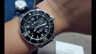 BLANCPAIN 2024 FIFTY FATHOMS NEW 42MM DIVER WATCH  ROLEX WATCH OUT [upl. by Ayn]