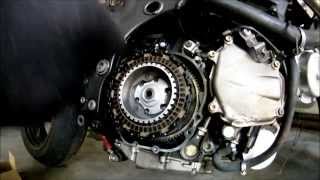 Kawasaki ZX10R Gen 6 TURBO H2R Killer Build Part 4 Hays Convertible Clutch Install [upl. by Aillicirp]