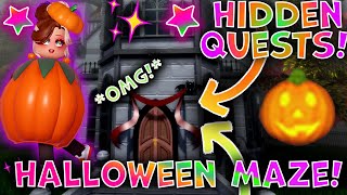 SPOOKY Royale High MANSION EXPLAINED🎃Halloween SECRET MAZE and QUESTS👻Halloween Update 2021 [upl. by Farris546]