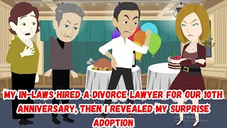 My InLaws Hired a Divorce Lawyer for Our 10th Anniversary Then I Revealed My Surprise Adoption [upl. by Secundas268]