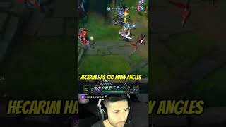 Hecarim has too many angles Hecarim karma Hwei leagueoflegends streamer [upl. by Inimod126]