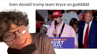 bryce hall is trumps dumbest supporter [upl. by Faso]