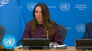 UN Security Council Presidency Programme of Work for April Press Briefing  United Nations [upl. by Eiramnaej]