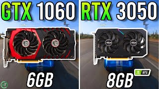 GTX 1060 6GB vs RTX 3050  Should You Upgrade [upl. by Tatum]