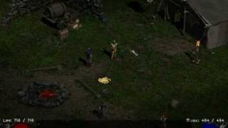 Diablo 2 113 overview part 2 cheat codes [upl. by Remlap41]