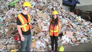 Tour of Londons Recycling Centre [upl. by Grinnell]