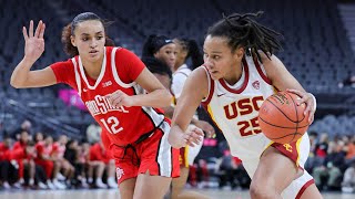 USC vs Ohio State 2023 Hall of Fame Series womens basketball highlights [upl. by Berkly66]